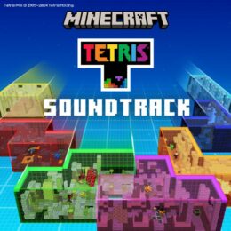 Обложка к диску с музыкой из игры «Minecraft: Tetris»