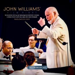 Обложка к диску с музыкой из сборника «John Williams' Film Night – Tanglewood»